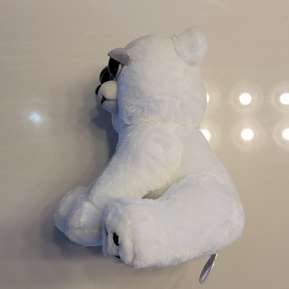 Feisty Pets Karl The Snarl The Polar Bear Plush - Picture 8 of 16